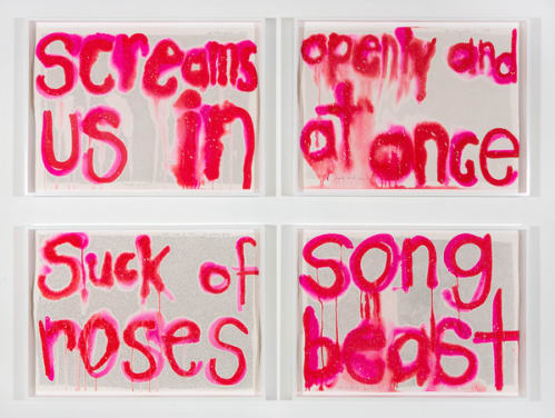 screams us in  openly and at once  may i song beast  may i suck of roses