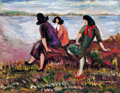Three Beauties by the Sea