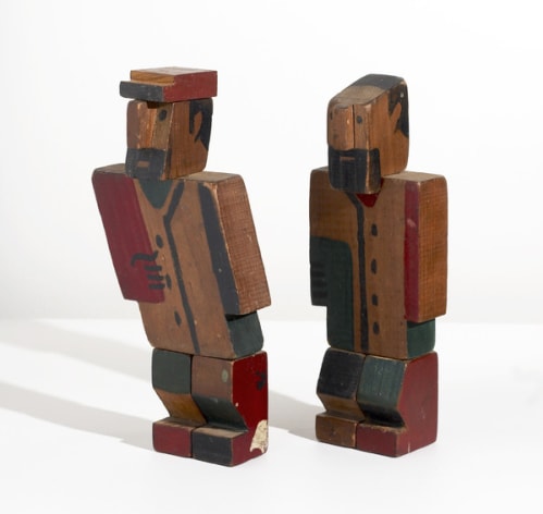 Two Wooden Men