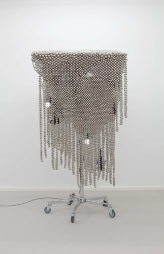 Sonic Fabric over Nickel Plated Web