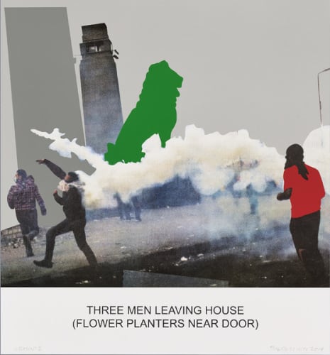 The News: Three Men Leaving House