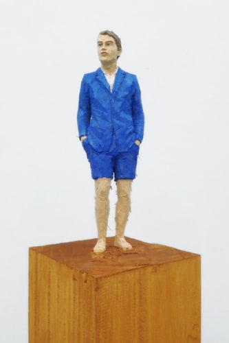Figure (Man in blue suit and shorts)