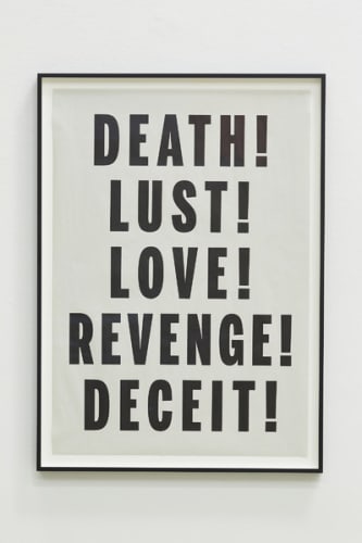 Death! Lust! Love! Revenge! Deceit!