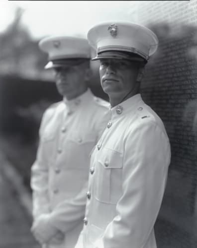 Untitled, from Portraits at the Vietnam Veterans Memorial, Washington, D.C., 1983/84