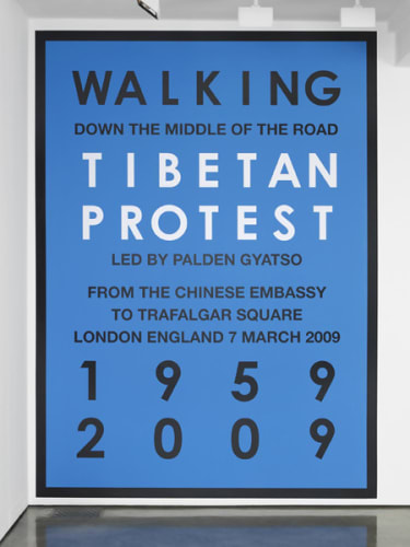 Tibetan Protest. London, 2009