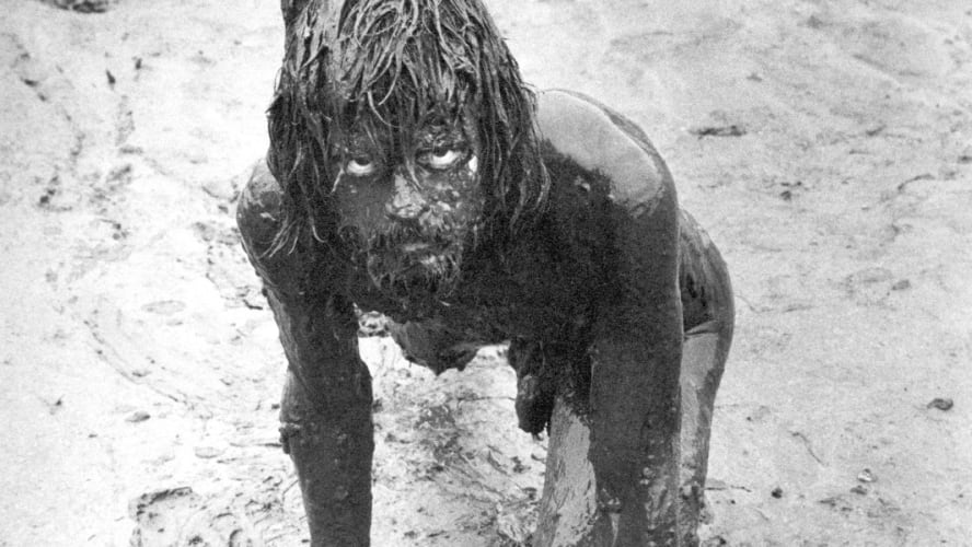 Black Sand, Morecambe Bay, Lancashire, October 1976