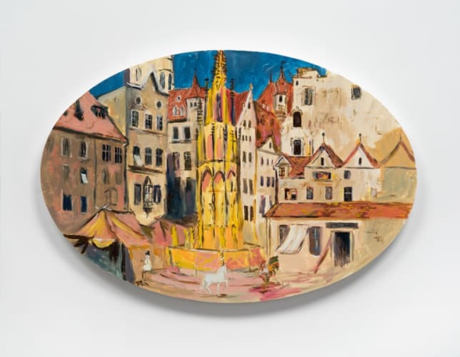 the empty town square, Nuremberg
