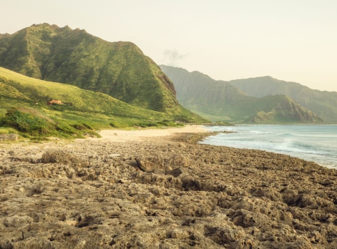 NSA-Tapped Fiber Optic Cable Landing Site, Keawaula, Hawaii, United States