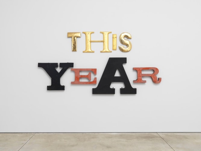 Jack Pierson | THIS YEAR, 2016 | Art Basel