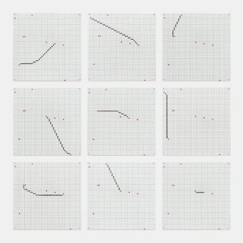 One Line (Connecting any Two of Nine Points)