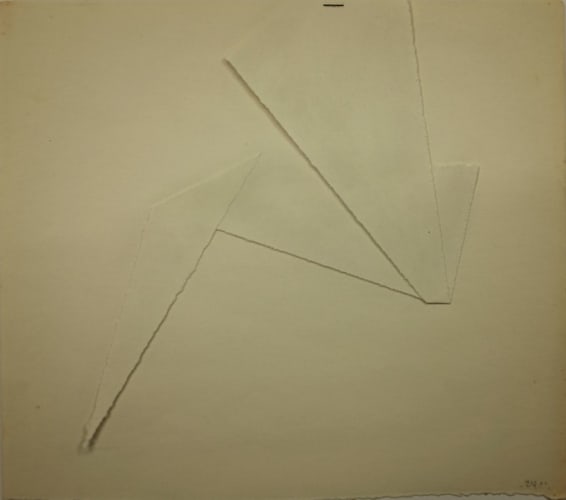 White papers #4 (Serie Origamis)