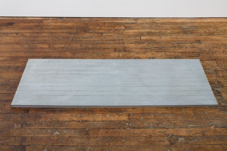 Untitled (Silver Plank)