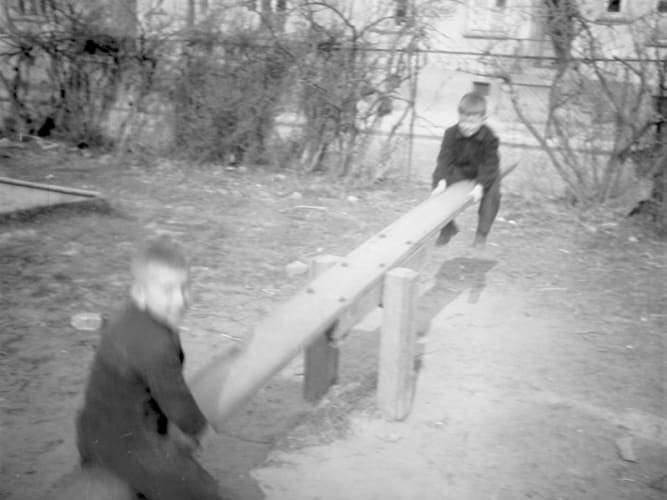 Children, Wiesbaden D.P. Camp, 1946