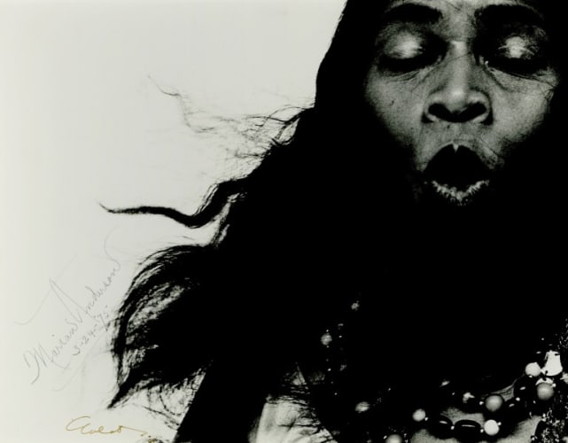 Marian Anderson, Contralto, New York