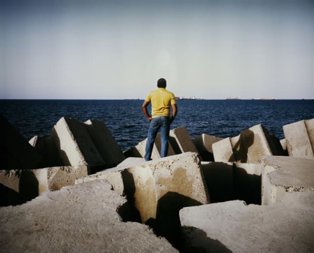 Man in Front of the Sea