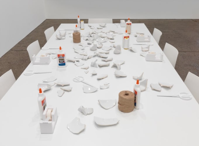 Mend Piece (Galerie Lelong version)