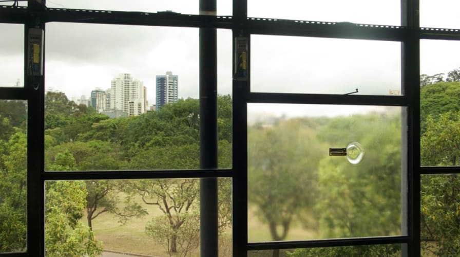 No Window No Cry, (Oscar Niemeyer, Ciccillo Matarazzo Pavilion, Sao Paulo)