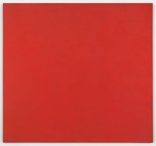 Mass Tone Painting: Cadmium Red Medium, January 25, 1974
