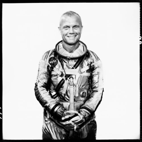 John Glenn, Astronaut, Langley Field, Virginia, March 31, 1961