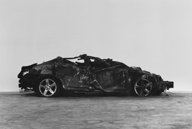 Crashed and burned