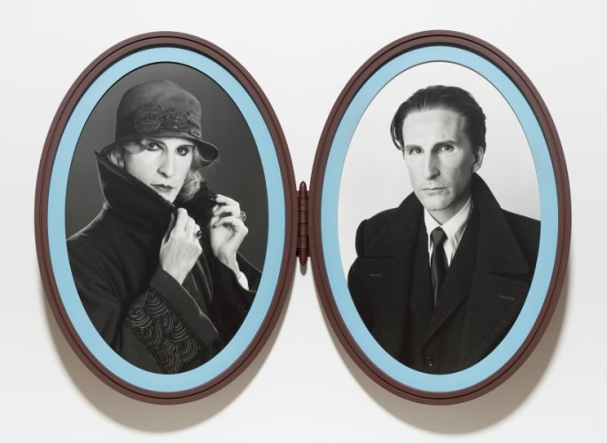 Me as Madame and Monsieur Duchamp
