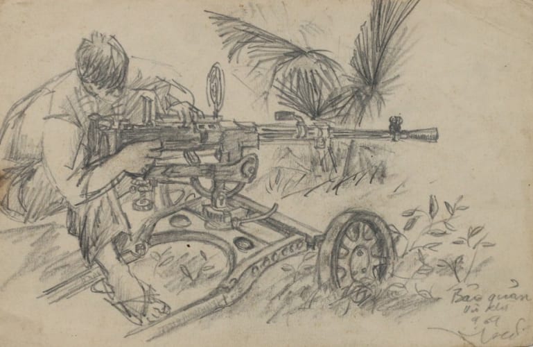 Light and Belief: Sketches of Life from the Vietnam War (detail)