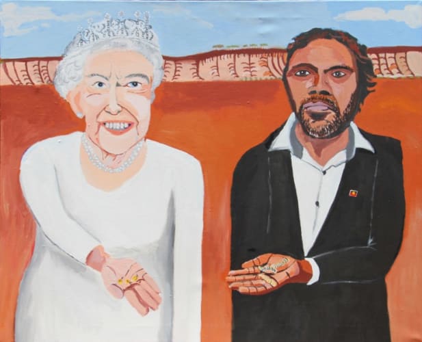 Queen Elizabeth & Vincent (On Country)