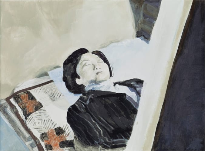 Woman in the Coffin