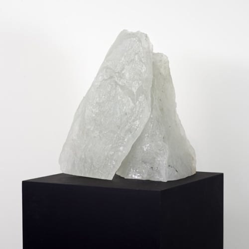 Untitled (Clear Murano Glass, Mountain 1)