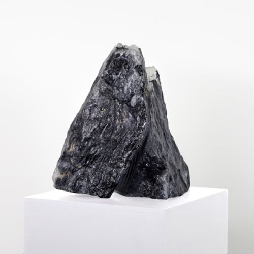Untitled (Black Murano Glass, Mountain 1)