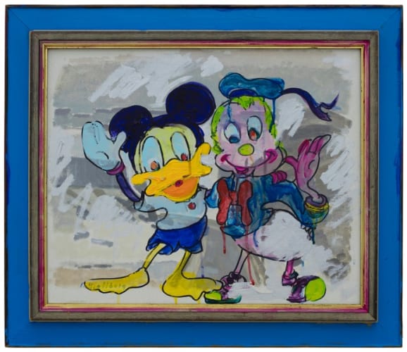 Mickey Duck and Donald Mouse