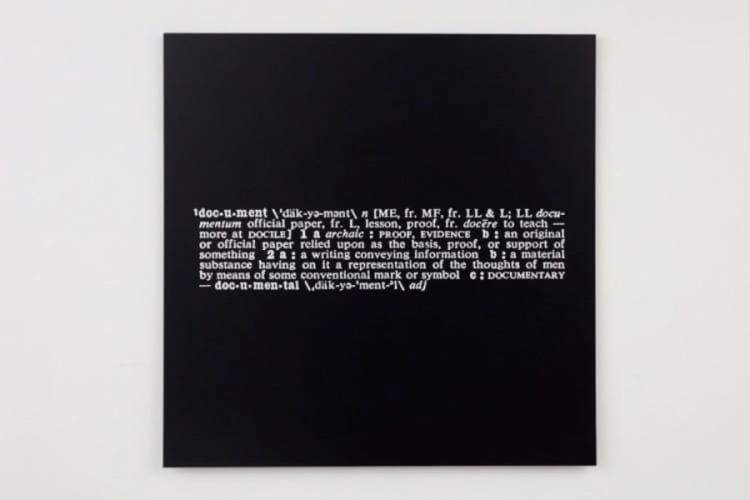 'Titled (Art as Idea as Idea)' {document}