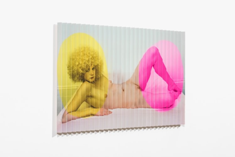 Untitled (Pink and Yellow)