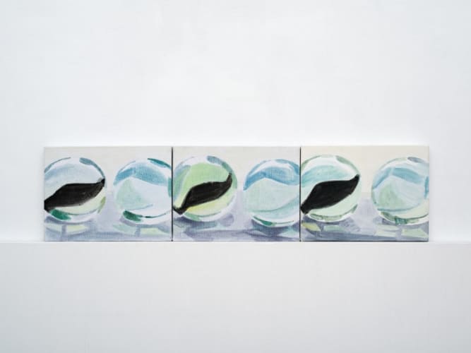 Glass Beads No.6-No.8, 2017