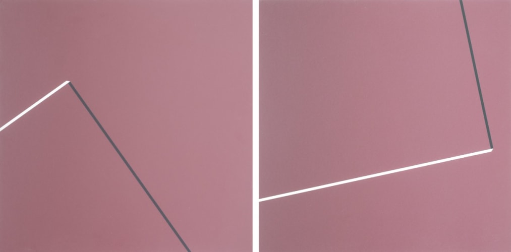 2 angles droits (diptyque)