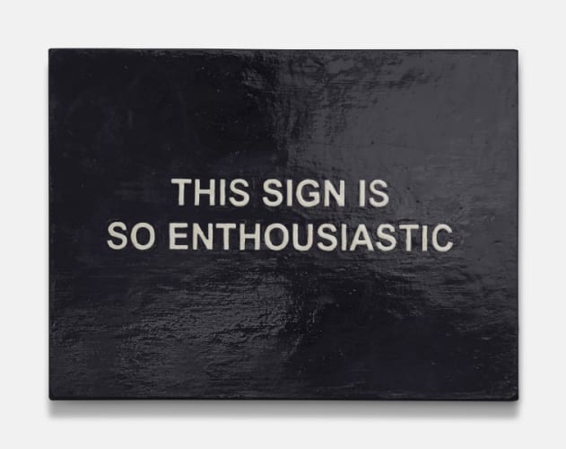 This Sign Is So Enthousiastic