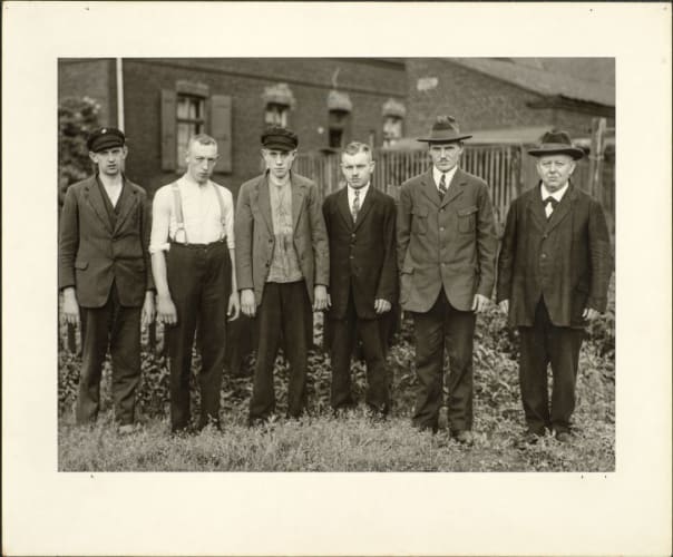 Worker´s council from the Ruhr area, 1929