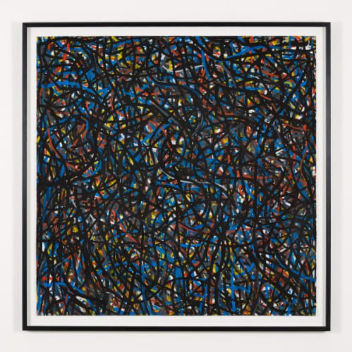 Not Straight Brushstrokes (Black)