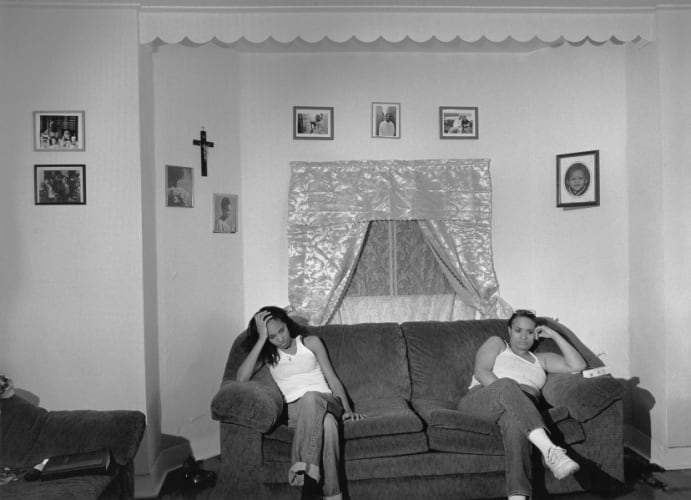 Mom and Me on Her Couch