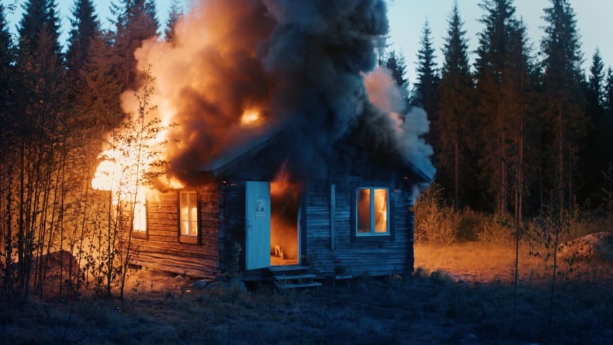 Scenes from Western Culture, Burning House