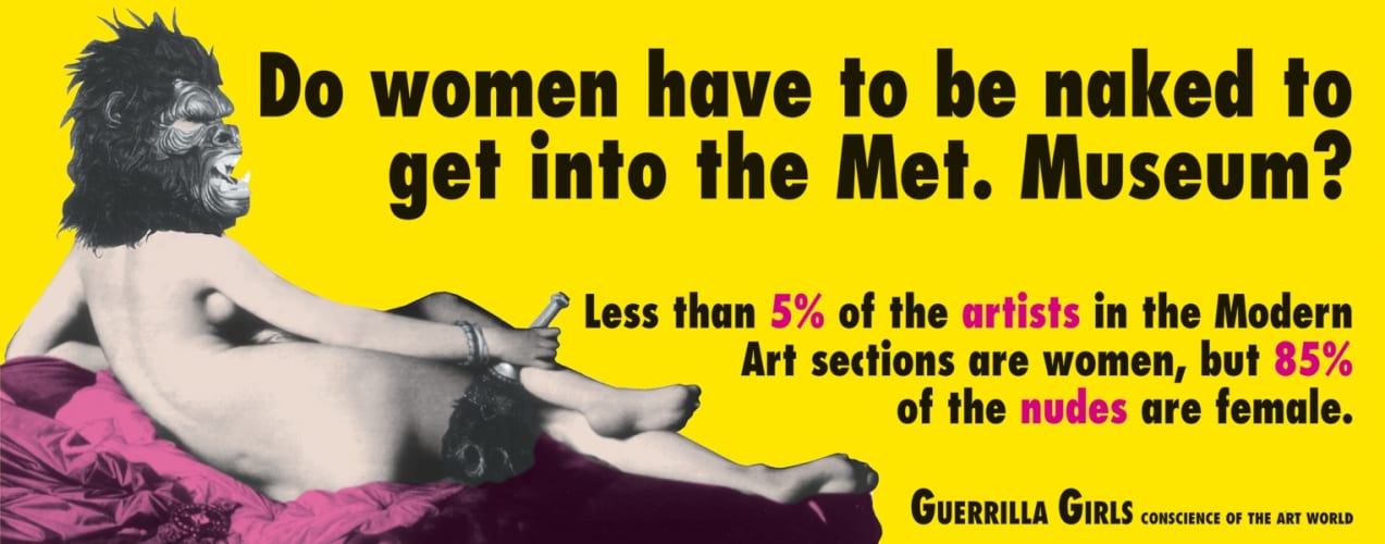 Do Women Have To Be Naked To Get Into The Met. Museum?