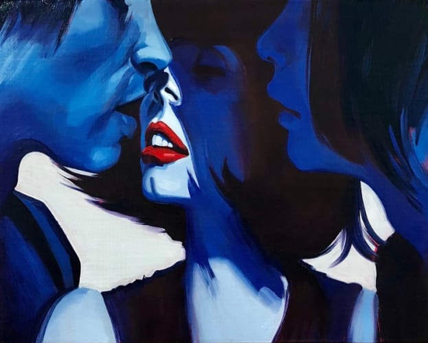 Threesome (Xavier, Amy, and Jordan)