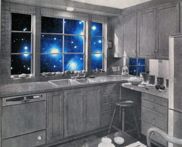 "Cosmic Kitchen I" from the series: "House Beautiful: The Colonies"