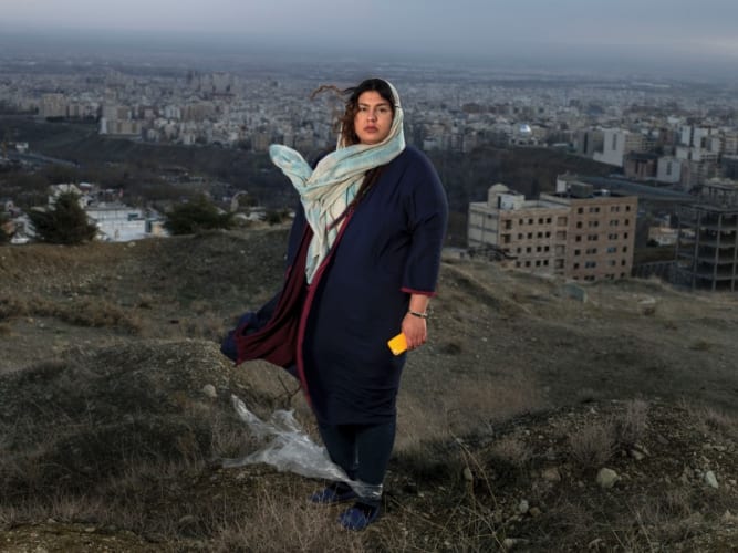 Portrait of Pani / Blank Pages of an Iranian Photo Album