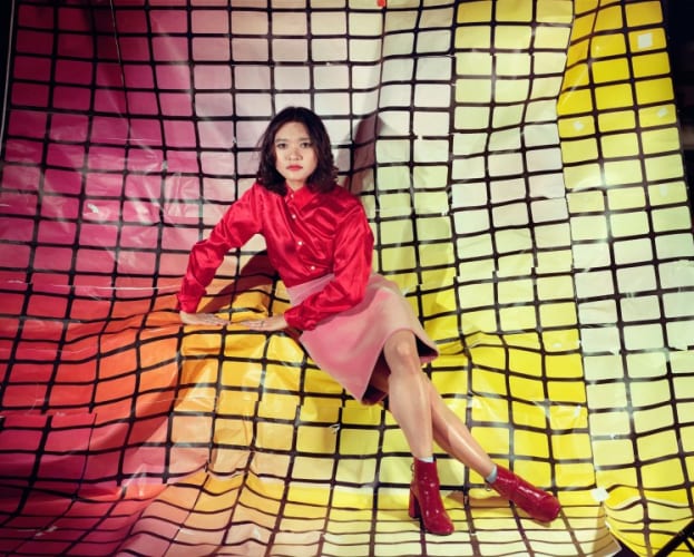 Tracy (Yellow Grid 2)