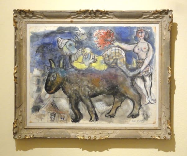 Animal and clown