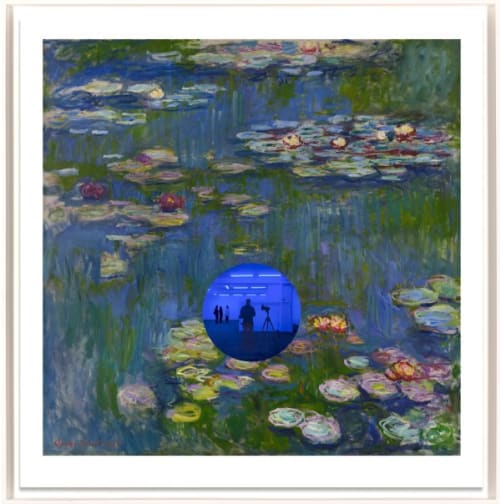 Gazing Ball (Monet Water Lilies)