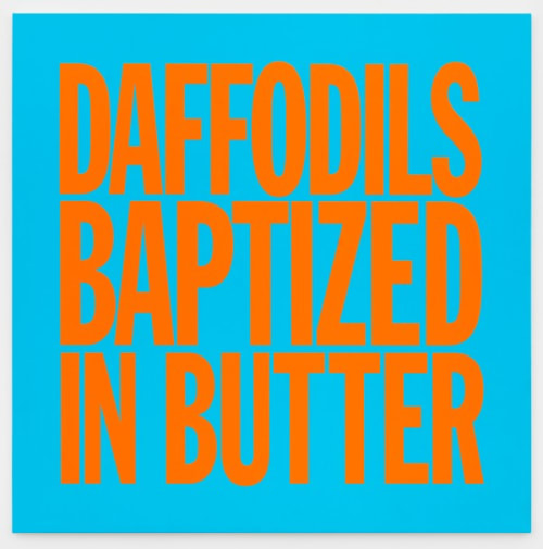 DAFFODILS BAPTIZED IN BUTTER