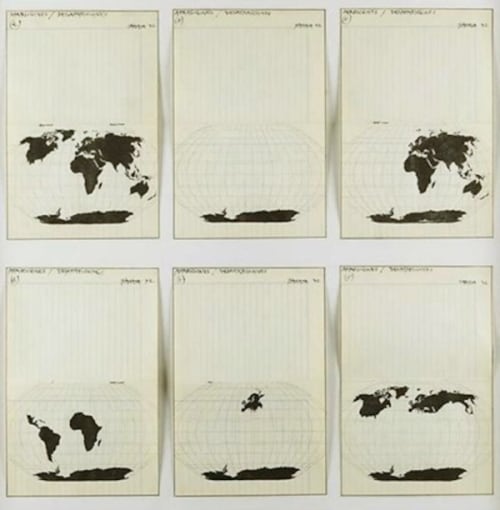 Apariciones / desapariciones (a,b,c,d,e,f