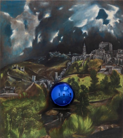 Gazing Ball (El Greco View of Toledo)